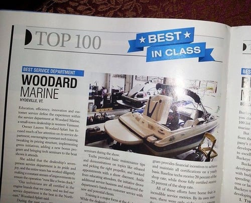 Woodard Marine -Boating Industry Top 100 - Nov 19
