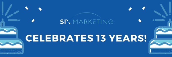 SIX Marketing Celebrates 13 Years!