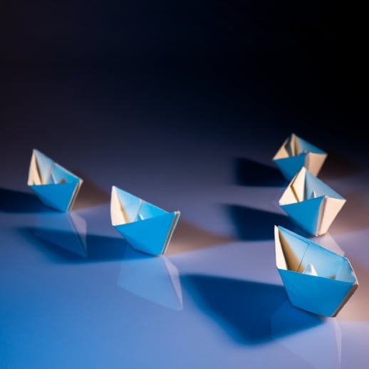paper boats